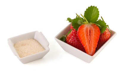Fresh strawberry isolated