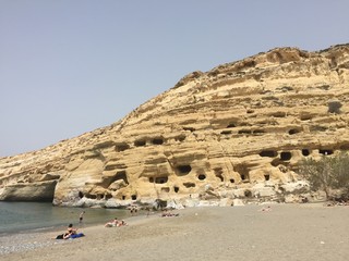plage Matala Crete