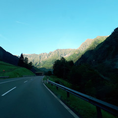 Gletscher, Berge, Österreich, Sommer, Natur