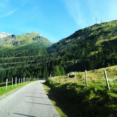 Gletscher, Berge, Österreich, Sommer, Natur
