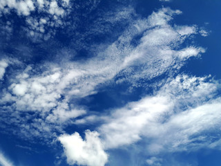 Wolken, Himmel, Blau, Österreich, Weiss