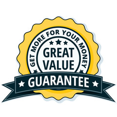 Great Value label illustration