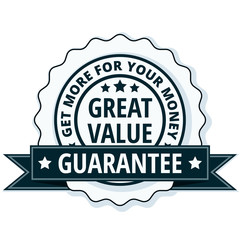 Great Value label illustration