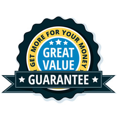 Great Value label illustration