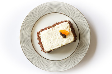 Gateau à la crème chantilly