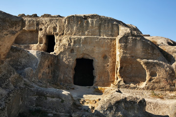 23          Uplistsikhe cave complex (Lord's fortress) near Gori. Shida Kartli region. Georgia