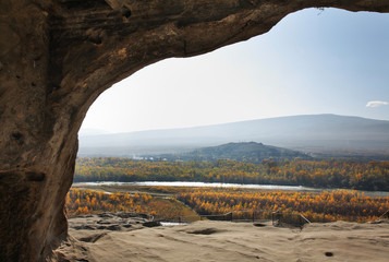 Uplistsikhe cave complex (Lord's fortress) near Gori. Shida Kartli region. Georgia