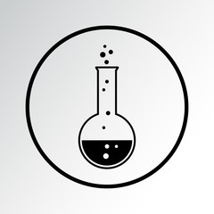 Chemistry icon. Vector illustration