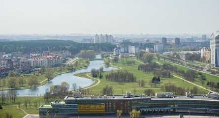 ciudad de Minsk en Bielorrusia