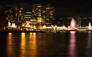 Fototapeta premium Sydney Luna Park At Night