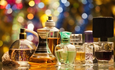 Glass Perfume Bottle studio 
