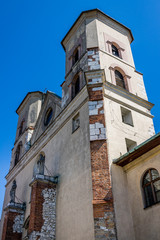 Fototapeta premium L'Abbaye de Tyniec près de Cracovie