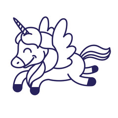 Unicorn print