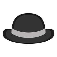 Gentleman hat icon