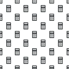 Calculator pattern vector seamless repeating for any web design