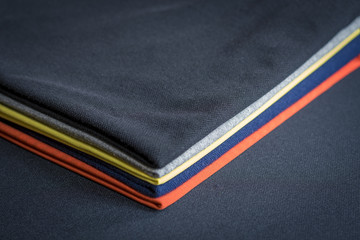 Color of clothes on texture