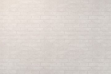 Fototapeta premium White brick stone wall seamless background and texture.