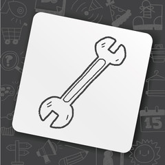 Wrench doodle