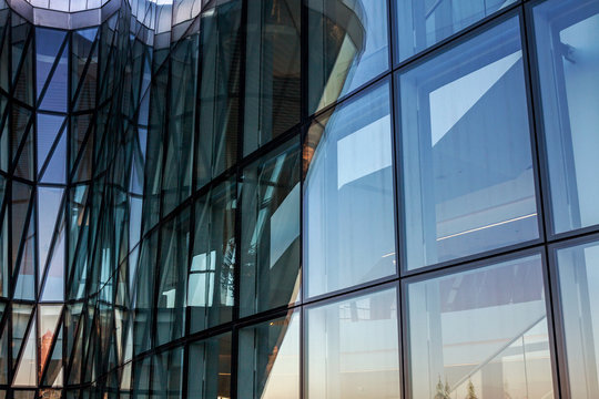 Modern office building