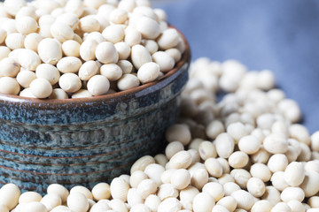 Close-up of Soybeans