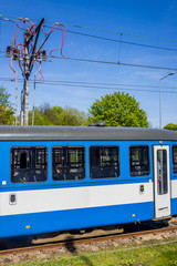 Naklejka premium Dans le quartier de Nowa Huta à Cracovie