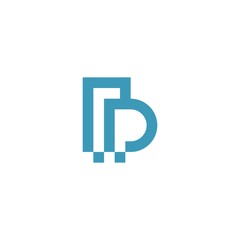 Letter P Building Commercial Creative Abstract Template Logo