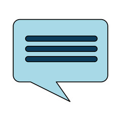 speech bubble message icon vector illustration design