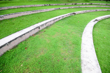 Stone and Grass Amphitheater