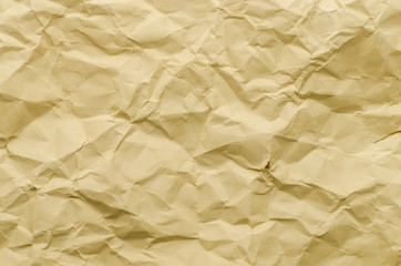 Old Crumpled paper as background