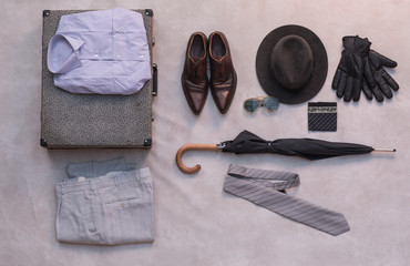 a set of men's clothes