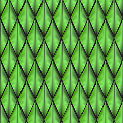Art Deco style seamless pattern green texture