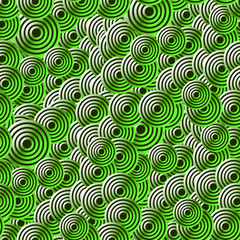 Art Deco style seamless pattern green texture