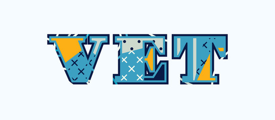 Vet Concept Word Art Illustration