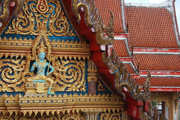 Wat Chalong buddhist temple of Phuket island, Thailand