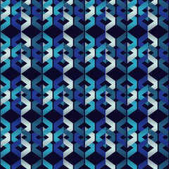 Seamless abstract geometric pattern. Texture of stripes and zigzag. Scribble texture. Textile rapport.