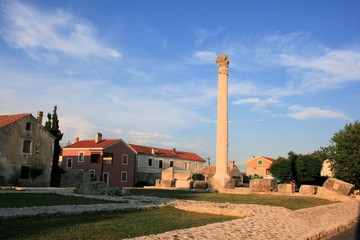 view in Nin, Croatia