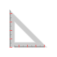 Triangle Ruler Scale Line Gauge Illustration