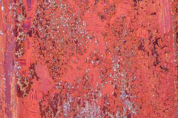 Colored texture background cracked paint