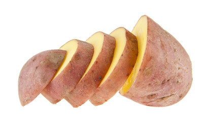 potato isolated on white background