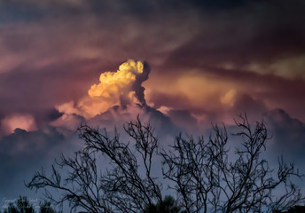 Fototapeta premium Storm clouds!