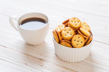 biscuit with pineapple jam