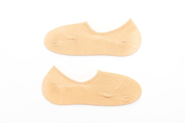 short socks isolated on white