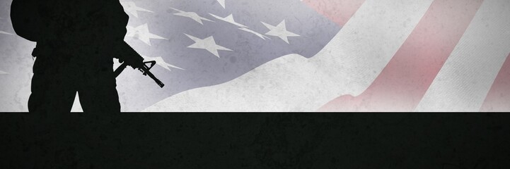 Composite image of close up of the us flag