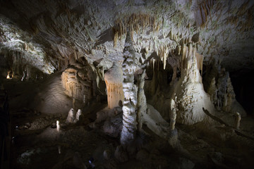 Postojna Cave in Slovenia