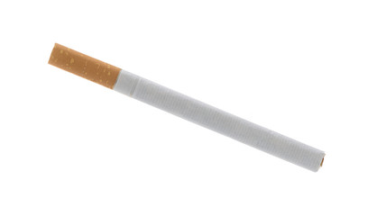 Cigarette isolated on white background.  