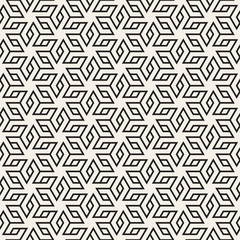 Vector seamless pattern. Modern stylish abstract texture. Repeating geometric tiles
