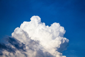 blue sky clouds,Blue sky with clouds.