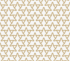 Abstract geometric pattern with lines. A seamless vector background. Graphic modern pattern.