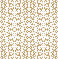 Abstract geometric decoration pattern with lines. A seamless vector background. Graphic modern pattern.