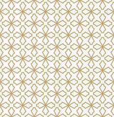 Abstract geometric decoration pattern with lines. A seamless vec